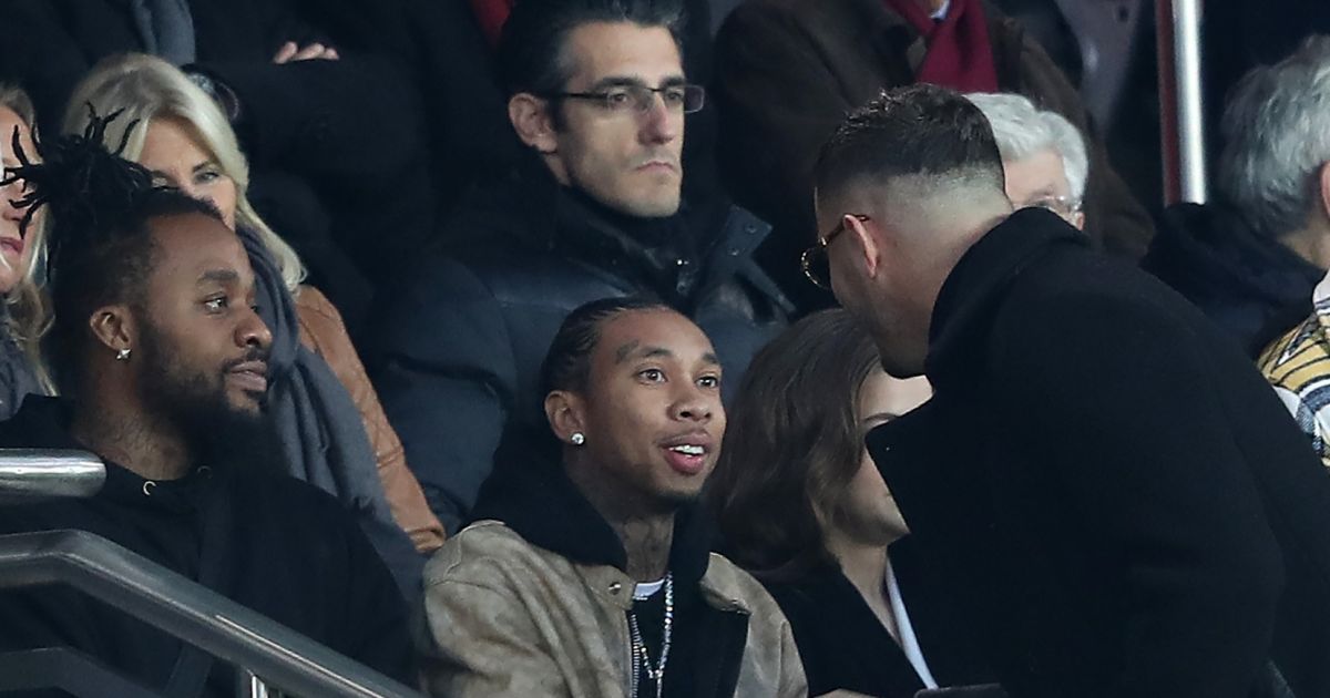 Agathe Contre Agathe Streaming Tyga et Dj Snake (William Grigahcine) - Célébrités dans les tribunes du