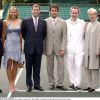 Mansour Bahrami, Anna Kournikova, le prince Andrew, Henri Leconte, John McEnroe, Jana Novotna et Bjorn Borg en juillet 2000 à Londres à l'occasion d'un match de bienfaisance. Jana Novotna est morte à 49 ans le 19 novembre 2017, des suites d'un cancer.