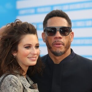 JoeyStarr et Pauline Cheviller à la première de "Le Château de Verre" lors de la soirée de clôture du 43e Festival du Cinéma Américain de Deauville, le 9 septembre 2017. © Denis Guignebourg/Bestimage