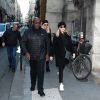 Ava Elizabeth Phillippe, Reese Witherspoon - R.Witherspoon fait du shopping à Paris avec sa fille Ava et son mari J.Toth à Paris le 22 novembre 2017.