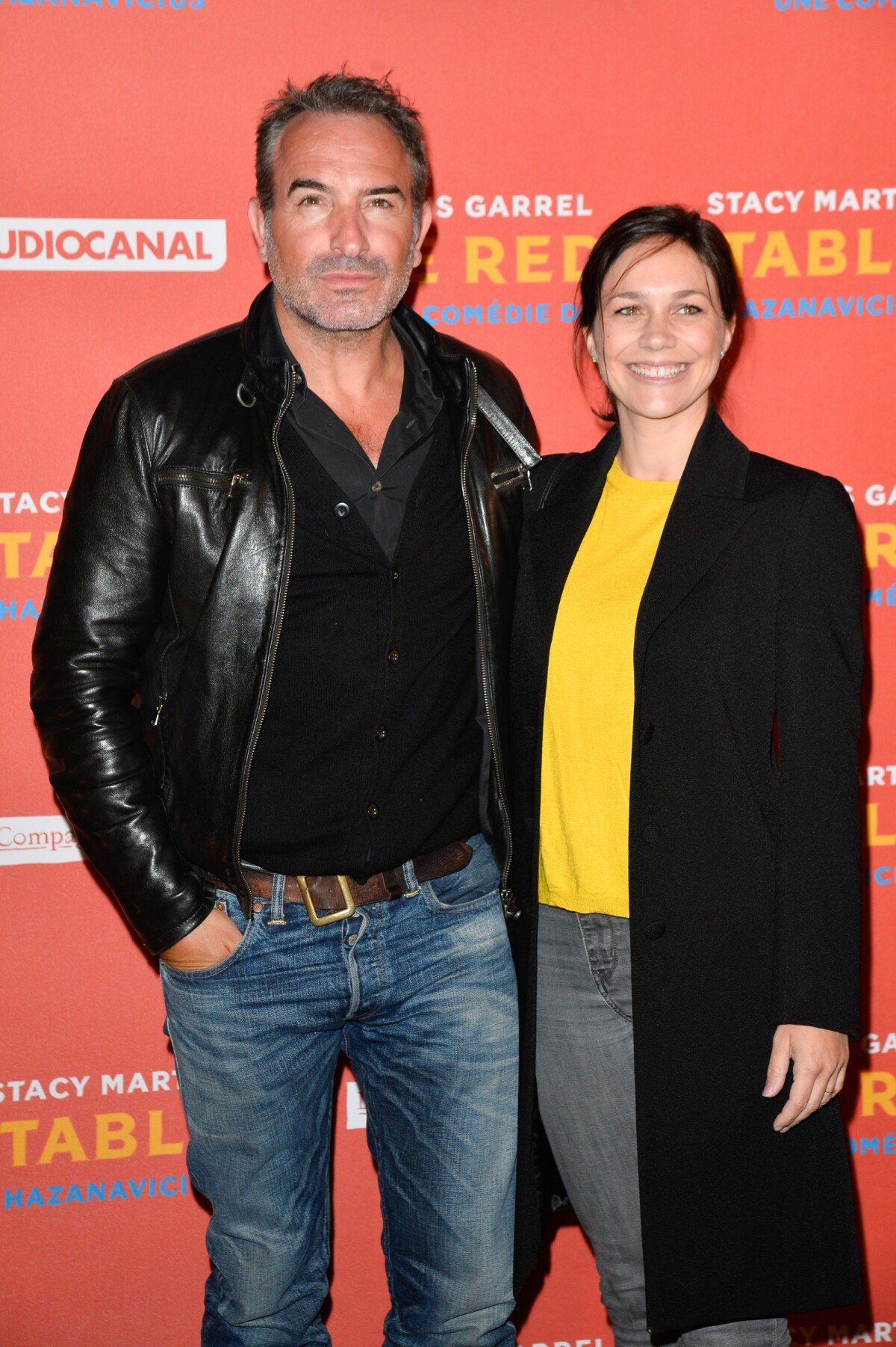 Photo : Jean Dujardin et sa compagne Nathalie Péchalat - Avant-première du  film 