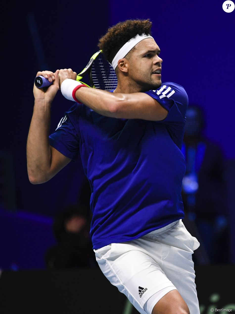 Jo-Wilfried Tsonga - 1er match de la Finale de la coupe Davis opposant ...