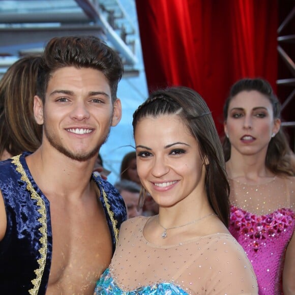 Rayane Bensetti et Denitsa Ikonomova - Spectacle "Danse avec les stars" lors du 55ème Festival de Télévision de Monte-Carlo à Monaco, le 14 juin 2015.