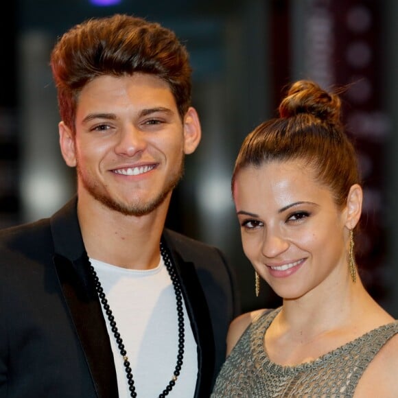 Rayane Bensetti et Denitsa Ikonomova - Soirée du concours "Orange Jeunes Designers" au Carreau du Temple à Paris, le 4 juin 2015.