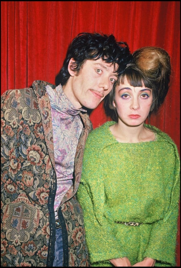 Les Rita Mitsouko, Catherine Ringer et Fred Ringer, aux Victoires dela musique à Paris, le 24 novembre 1985.