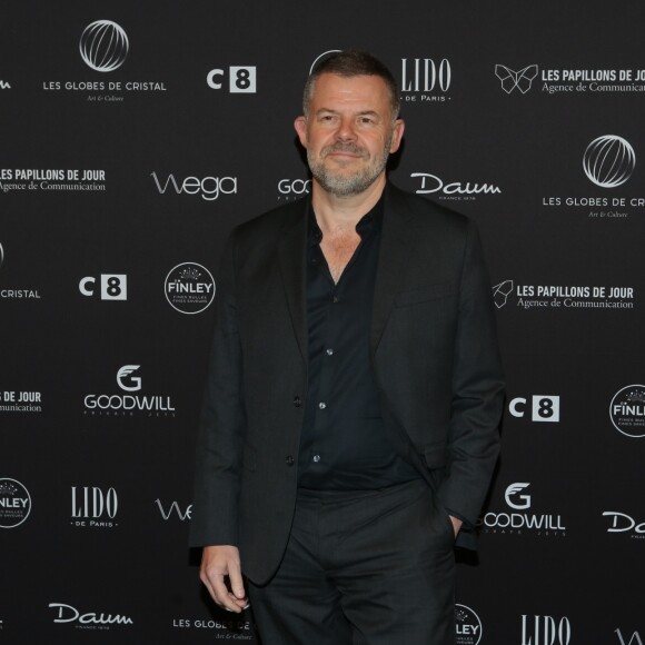 Eric Naulleau au photocall de la 11e cérémonie des Globes de Cristal au Lido à Paris le 30 janvier 2017. © CVS / Bestimage