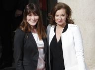 Valérie Trierweiler aux premières loges du concert de Carla Bruni : "Éh oui..."
