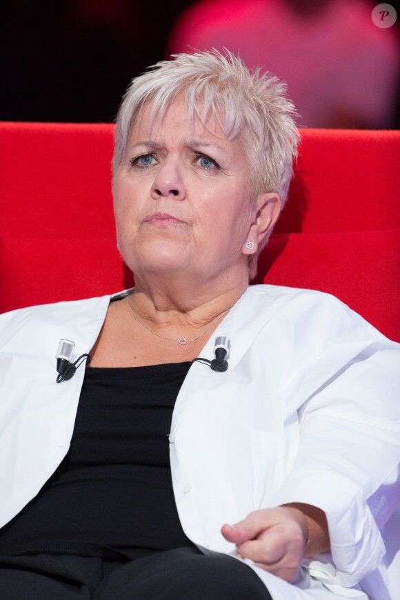Exclusif - Enregistrement de l'émission "Le Divan" présentée par M.O.Fogiel avec Mimie Mathy en invitée. Le 31 mars 2017 © Cyril Moreau / Bestimage