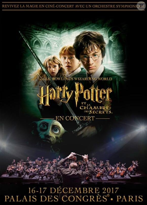 Harry Potter 2 en concert à Paris : Harry Potter et la Chambre des Secrets (16 et 17 décembre 2017)
