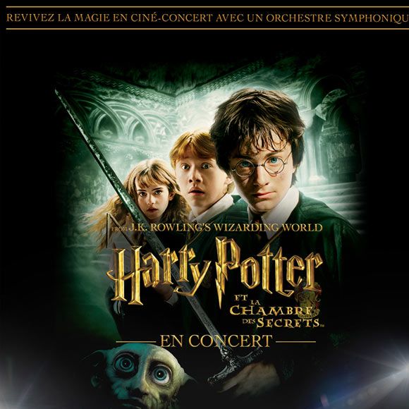 Harry Potter 2 en concert à Paris : Harry Potter et la Chambre des Secrets (16 et 17 décembre 2017)
