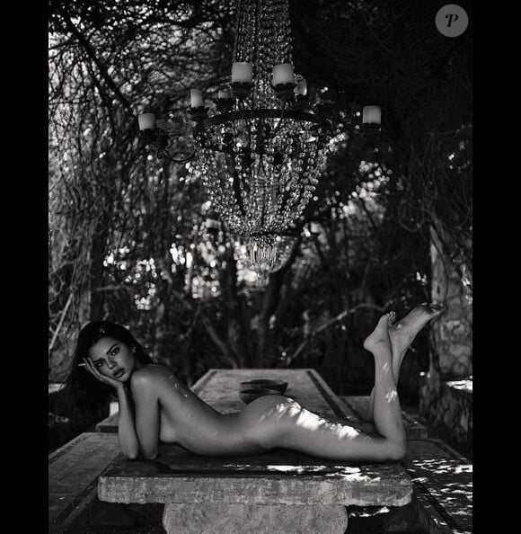 Kendall Jenner sexy les fesses à l'air, sur Instagram, juillet 2017.