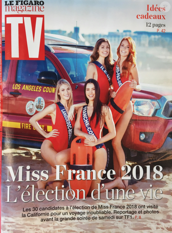 Couverture du magazine "TV Mag" daté du 8 décembre 2017