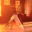 Elodie Gossuin lors de la demi-finale de "Danse avec les stars 8" (TF1) samedi 9 décembre 2017.