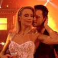Elodie Gossuin et Christian Millette lors de la demi-finale de "Danse avec les stars 8" (TF1) samedi 9 décembre 2017.