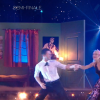Elodie Gossuin, Christian Millette et Chris Marques lors du prime de demi-finale de "Danse avec les stars 8" (TF1), le 9 décembre 2017.
