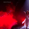 Lenni-Kim, Marie Denigot et Nicolas Archambault lors du prime de demi-finale de "Danse avec les stars 8" (TF1) le 9 décembre 2017.