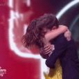 Lenni-Kim et Marie Denigot qualifiés pour la finale de "Danse avec les stars 8" (TF1) le 9 décembre 2017.