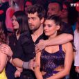 Lenni-Kim et Marie Denigot ainsi qu'Agustin Galiana et sa danseuse Candice Pascal lors de la demi-finale de "Danse avec les stars 8" (TF1) le 9 décembre 2017.
