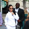 Rihanna quitte le " Fenty Pep Rally " à New York Le 13 octobre 2017