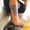 Shanna, son tatouage en hommage à son amour pour la musique, 2017, Instagram