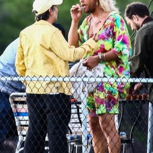 Matthew McConaughey s'amuse sur le tournage de 'The Beach Bum' à Miami, le 12 décembre 2017