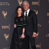 Anthony Bourdain et Asia Argento - Les célébrités arrivent à la soirée "Creative Arts Emmy awards" à Los Angeles le 9 septembre 2017. © Chris Delmas / Bestimage
