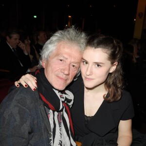 Jean-Luc Moreau avec sa fille - People à la générale du spectacle de "Michel Leeb - 40 ans !" au Casino de Paris le 14 décembre 2017. © Coadic Guirec/Bestimage