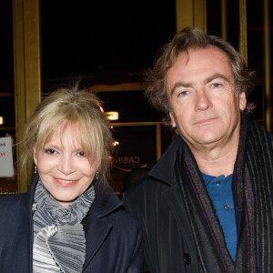 Didier van Cauwelaert et Françoise Dorner - People à la générale du spectacle de "Michel Leeb - 40 ans !" au Casino de Paris le 14 décembre 2017. © Coadic Guirec/Bestimage