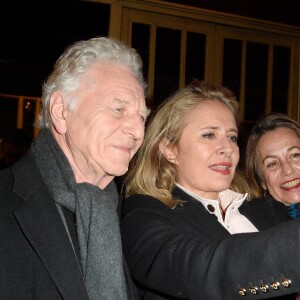 Robert Namias et sa femme Anne Barrère - People à la générale du spectacle de "Michel Leeb - 40 ans !" au Casino de Paris le 14 décembre 2017. © Coadic Guirec/Bestimage