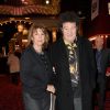 Robert Charlebois et sa femme Laurence - People à la générale du spectacle de "Michel Leeb - 40 ans !" au Casino de Paris le 14 décembre 2017. © Coadic Guirec/Bestimage