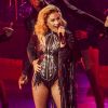 Lady Gaga en concert au Rogers Arena à Vancouver à l'occasion de sa tournée mondiale "Joanne World Tour", le 1er août 2017.