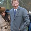 La duchesse Catherine de Cambridge et Meghan Markle, fiancée du prince Harry, se trouvaient côte à côte sur le chemin de l'église Sainte-Marie-Madeleine de Sandringham le 25 décembre 2017, où la famille royale britannique a assisté à une messe de Noël.