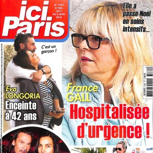 Couverture du magazine "Ici Paris" en kiosques le 27 décembre 2017