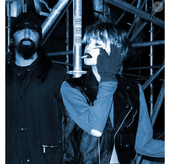Le groupe Crystal Castles composé d'Alice Glass et Ethan Kath.