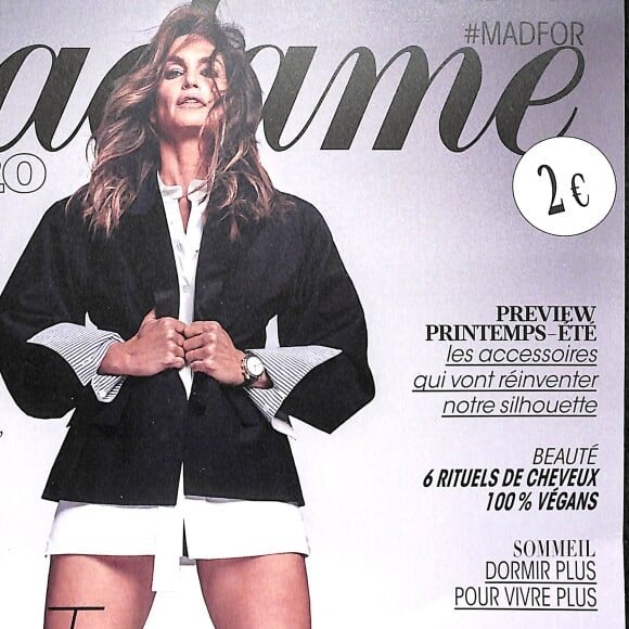 Couverture de Madame Figaro du 28 décembre 2017.