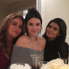 Caitlyn Jenner avec ses filles Kendall et Kylie en novembre 2016