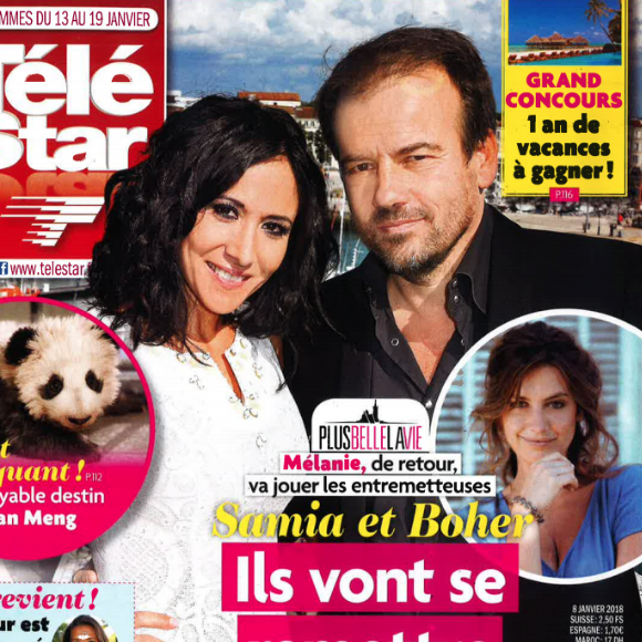 Magazine Télé Star en kiosques le lundi 8 janvier 2018.