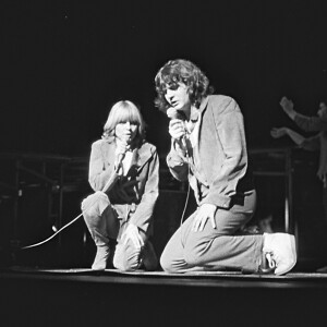 Daniel Balavoine et France Gall dans "Starmania". 1979.
