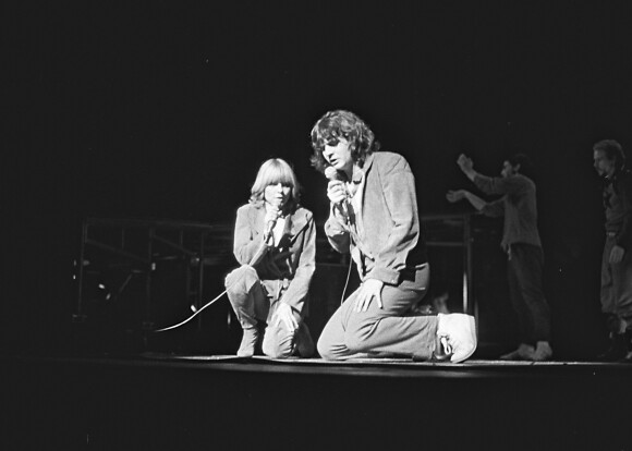 Daniel Balavoine et France Gall dans "Starmania". 1979.