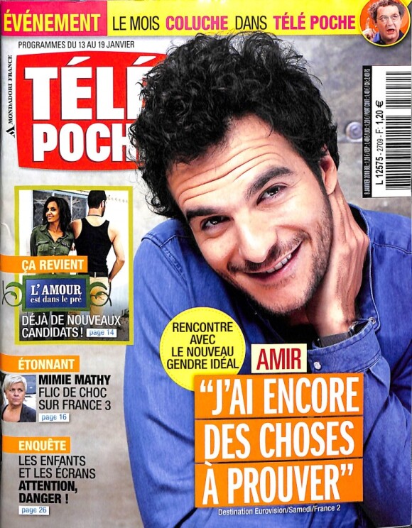 Magazine "Télé Poche", en kiosques le 8 janvier 2018.