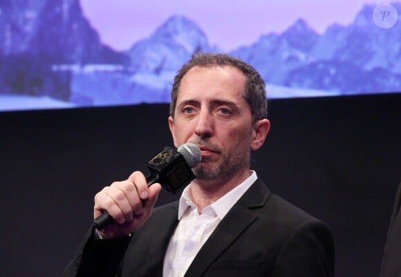 Gad Elmaleh - Cérémonie de clôture du 18ème festival international du film de comédie de l'Alpe d'Huez, le 17 janvier 2015.