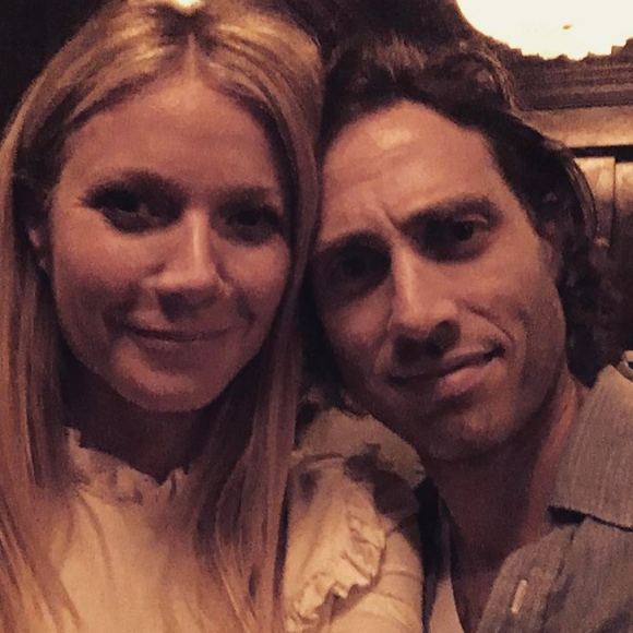 Brad Falchuk et Gywneth Paltrow sur une photo publiée sur Instagram en mars 2017