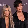 Kim Kardashian et sa mère Kris Jenner à la soirée LACMA Art au musée LACMA à Los Angeles, le 4 novembre 2017 © Chris Delmas/Bestimage