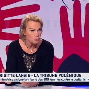 Brigitte Lahaie émue aux larmes, TV5 Monde, vendredi 12 janvier 2018