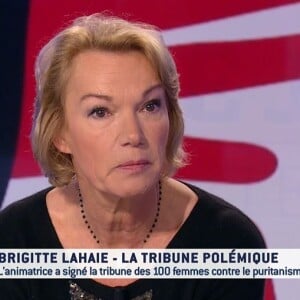 Brigitte Lahaie émue aux larmes, TV5 Monde, vendredi 12 janvier 2018