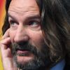 Frédéric Beigbeder en conférence de presse lors du festival international "Youth and Students" à Sochi. Le 17 octobre 2017