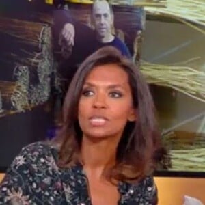 Karine Le Marchand invitée dans "C à vous", 12 janvier 2018, France 5