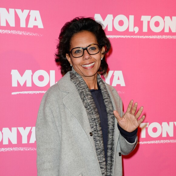 Audrey Pulvar - Avant-première du film "Moi, Tonya" au cinéma l'UGC Normandie à Paris le 15 janvier 2018. © Coadic Guirec/Bestimage