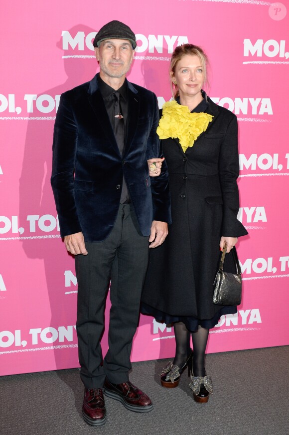 Craig Gillespie et Christine Gillespie - Avant-première du film "Moi, Tonya" au cinéma l'UGC Normandie à Paris le 15 janvier 2018. © Coadic Guirec/Bestimage