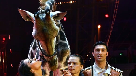 Stéphanie de Monaco dresseuse de girafe... sans Pauline, une vraie gazelle !